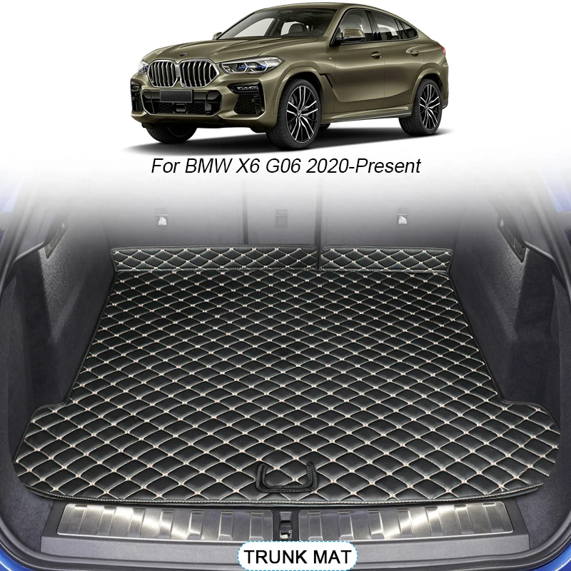 

For BMW X6 G06 2020-2025 Custom Car Trunk Main Mats Waterproof Anti Scratch Non-slip Protect Cover Internal Auto Accessory