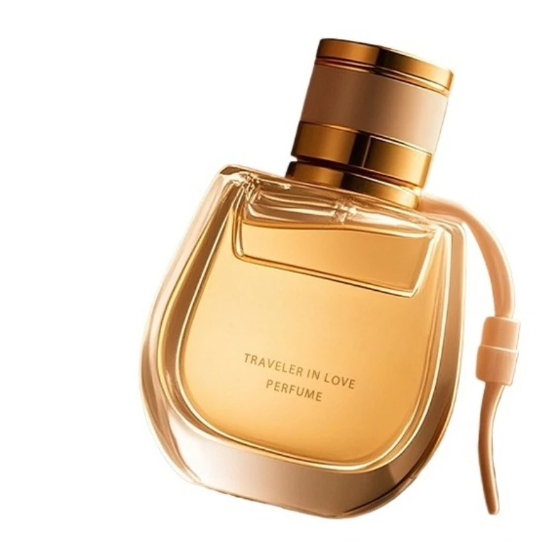

Women's perfume leaves a light fragrance and woody flower fragrance
