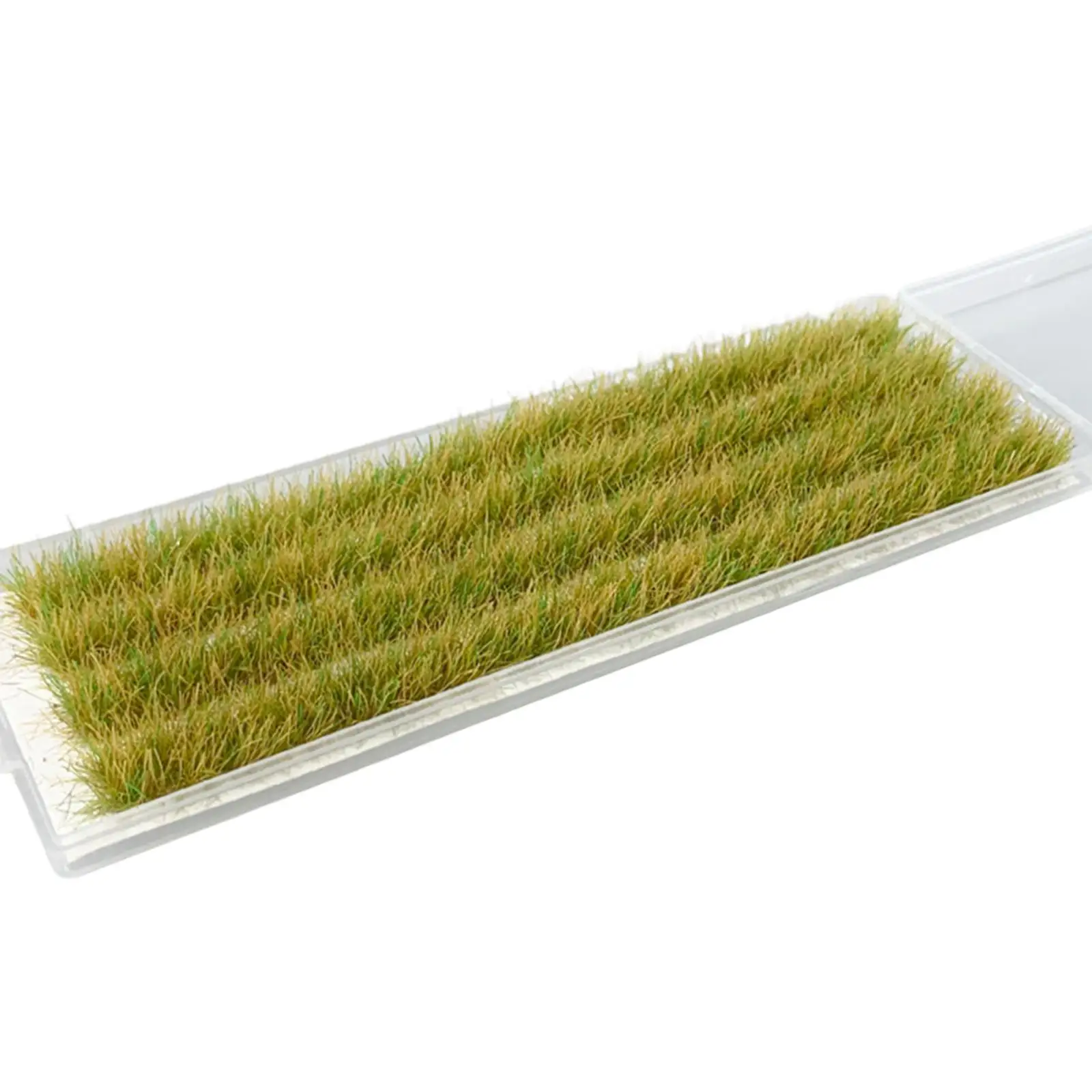 1:87 Scale HO Grass Miniature Grass Strips Model Scene Props Decor Craft Wheat Field Grass Model for DIY Model Railway Landscape