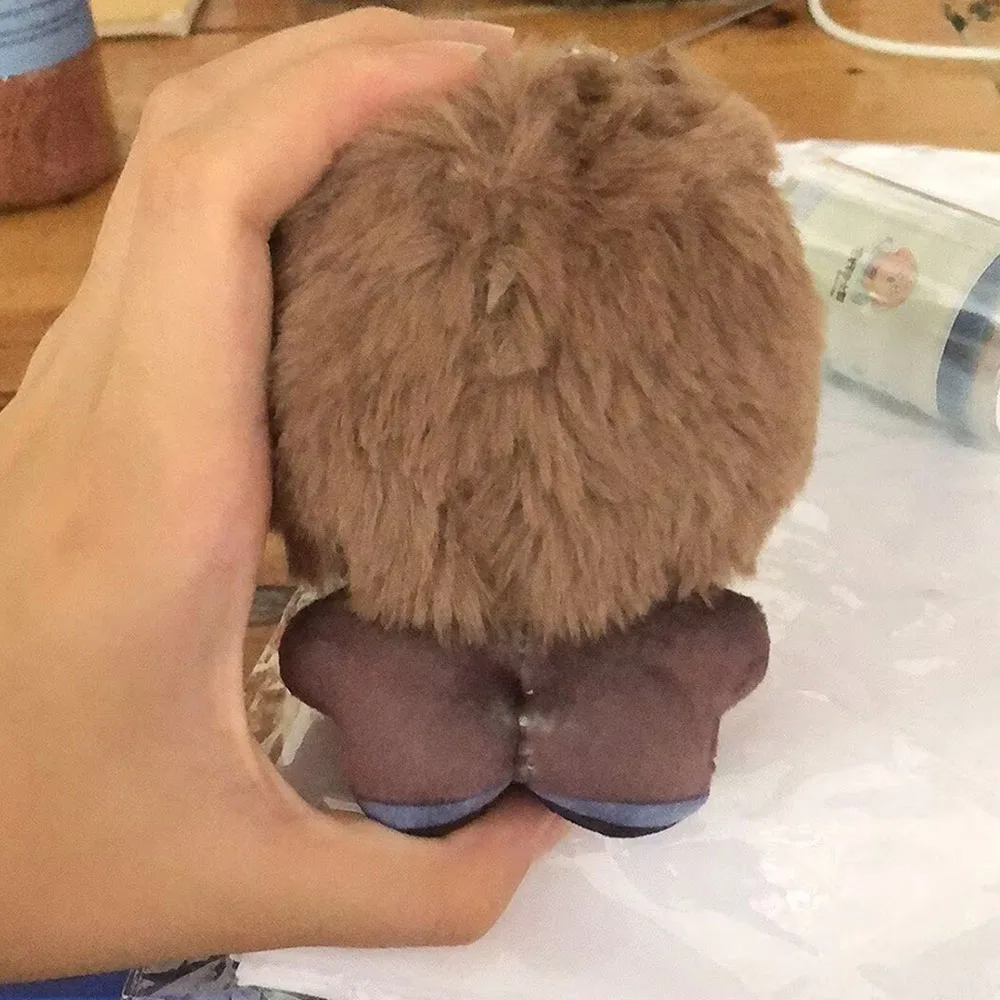 Roud Eye SPN Dean Sam Plush Doll 10cm Print Supernatural Stuffed Toy Pendant Halloween Plusie Doll Present Collect XMAS Gift view 3