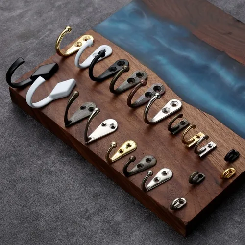 Imagen 1 del producto Mini gancho de aleación para colgar, adorno de mano individual, gancho pequeño, gancho de muestra, ganchos modernos Retro, 1 ud.