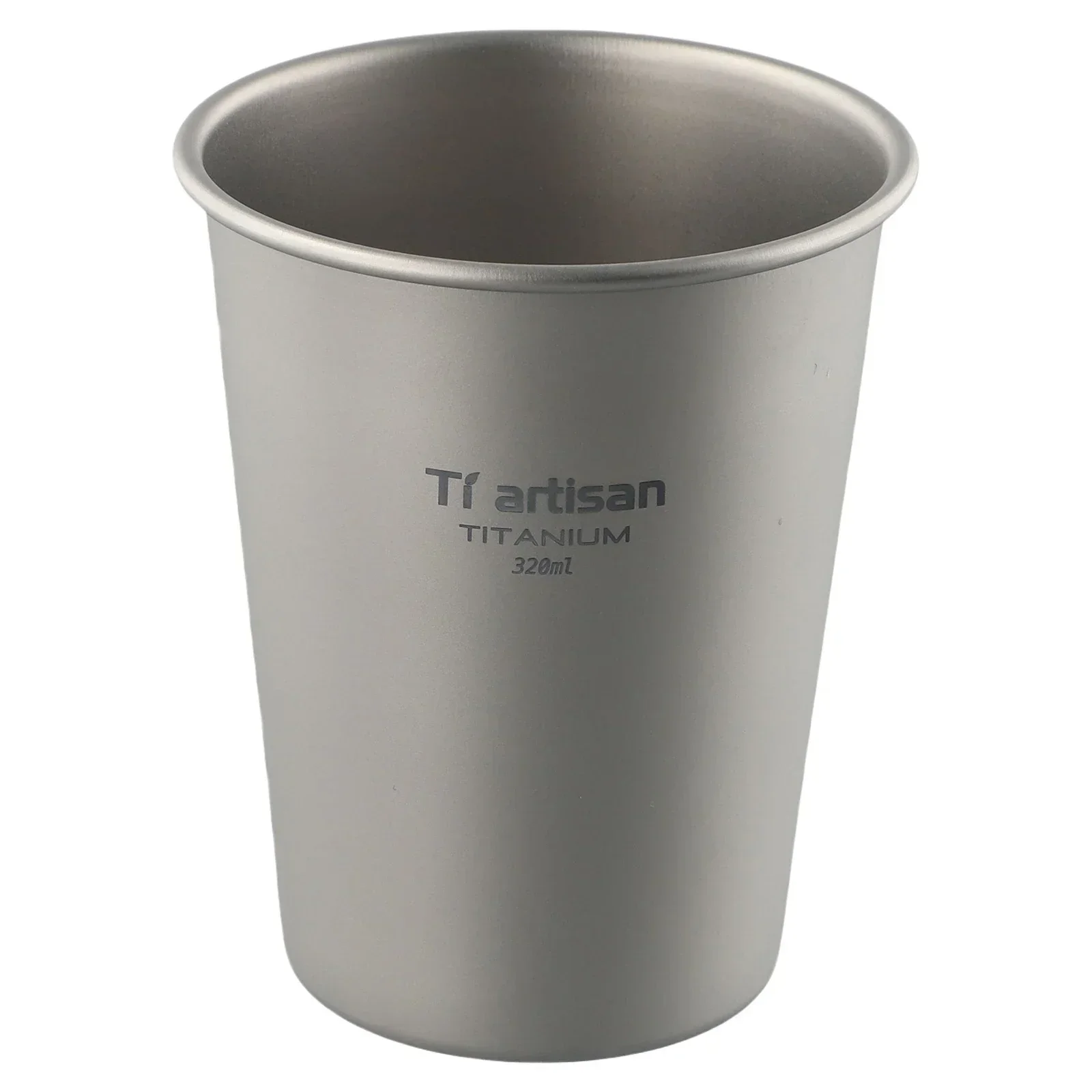 Tiartisan-Chope à bière pure pour enfants, tasse à café à paroi unique, verres de cuisine, lait, eau, standardisation, camping britannique, 320ml, 1 pièce