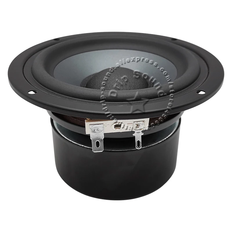 Pengeras suara 4.5 inci 4ohm 8ohm 35W, Hifi kuat dan kuat Bass Speaker Woofer Audio klakson pengeras suara 116mm