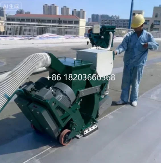 YG Customized Mobile Horizontal Shot Blasting Machine High Quality Concrete Polisher