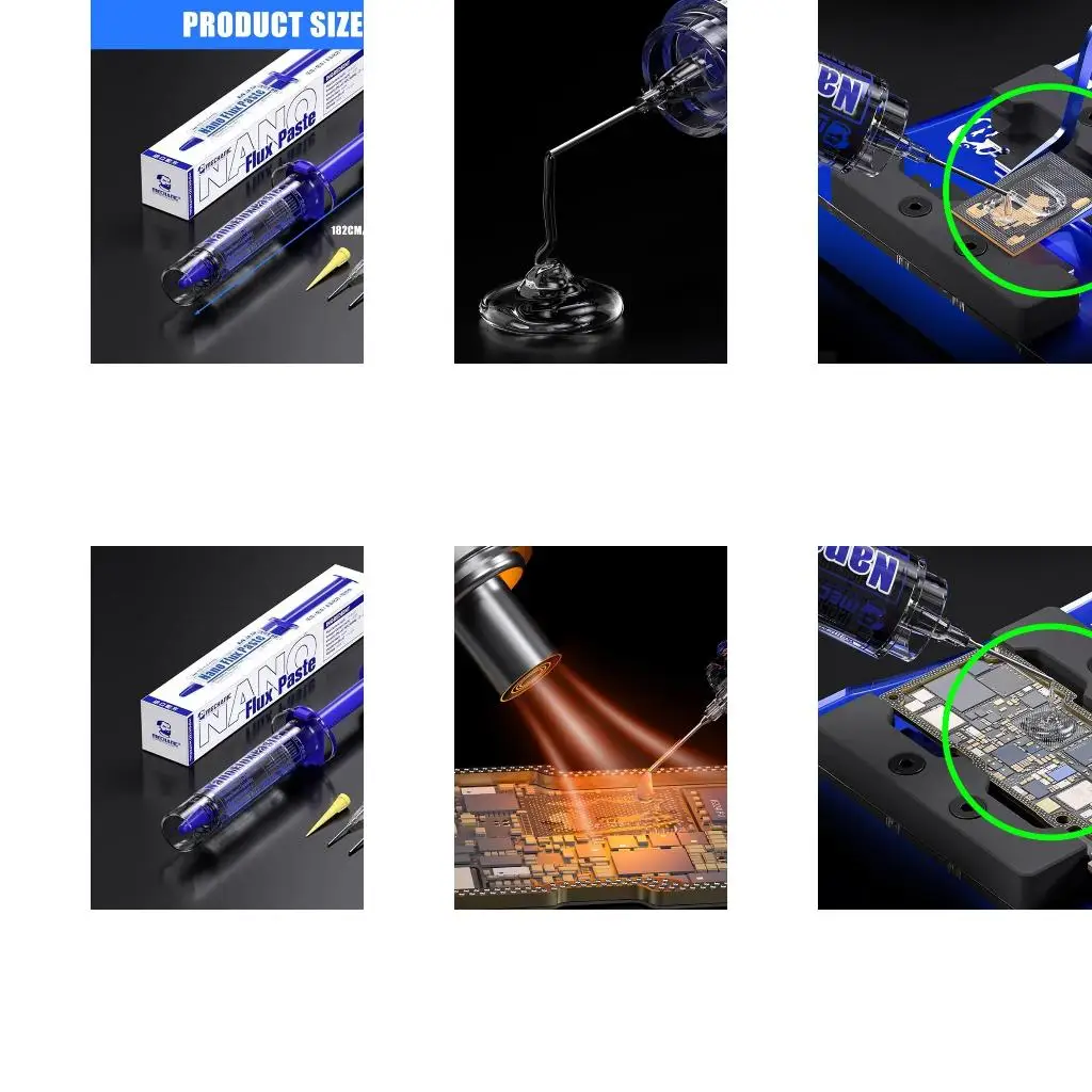 

10CC Паяльная паста для печатной платы электроники IC Чип мобильного телефона LED BGA Ремонт Высокопроизводительный сварочный