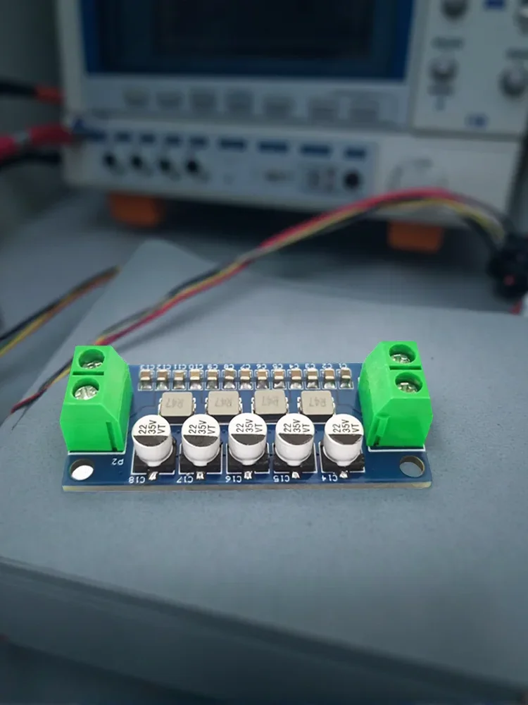 DC Power Supply Filter Module Low Pass Filter Voltage Regulator Ripple Reduction 12V 24V Audio Noise Suppression