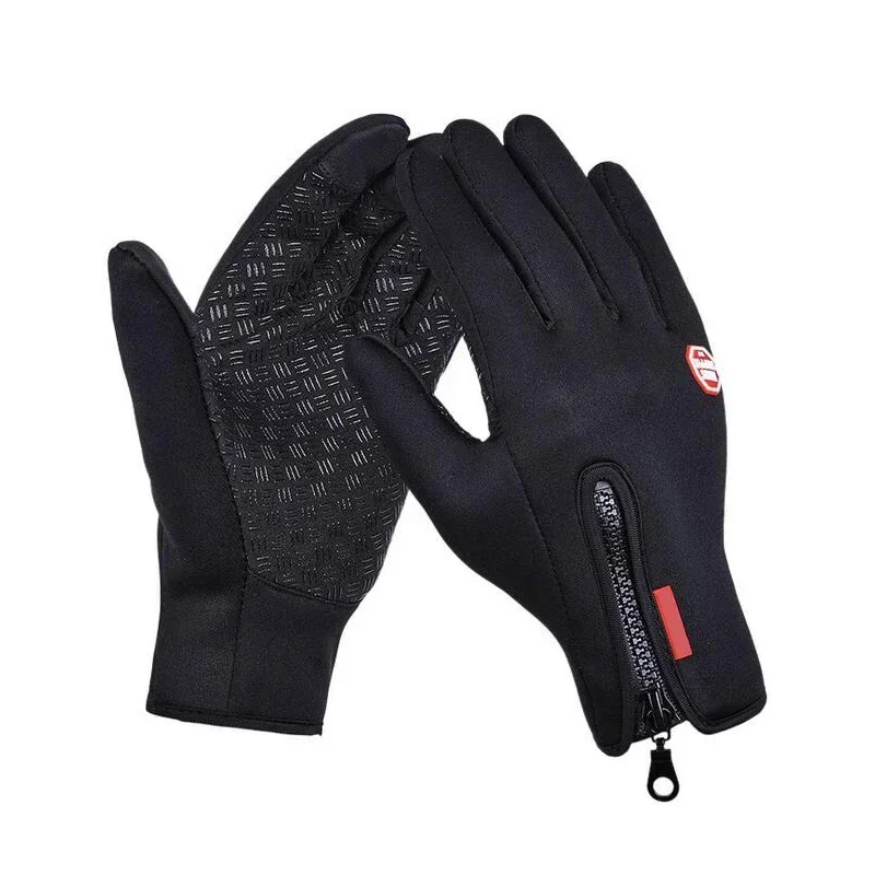 Gants de Moto à Écran Tactile pour Homme et Femme, Chauds, Imperméables, Anti-Alde, dehors de Plein Air, Hiver