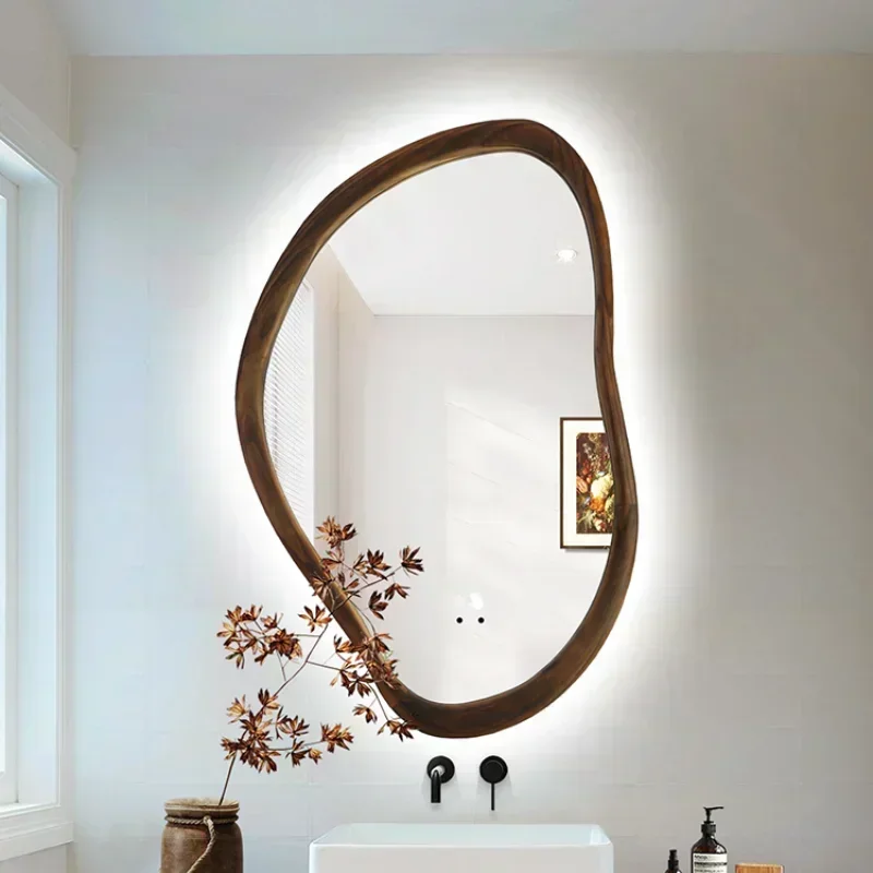 Mirror for Living Room Reliable Performance Space Saving Non-Slip Feet Reinforced Frame Easy Installation Easy Assembly