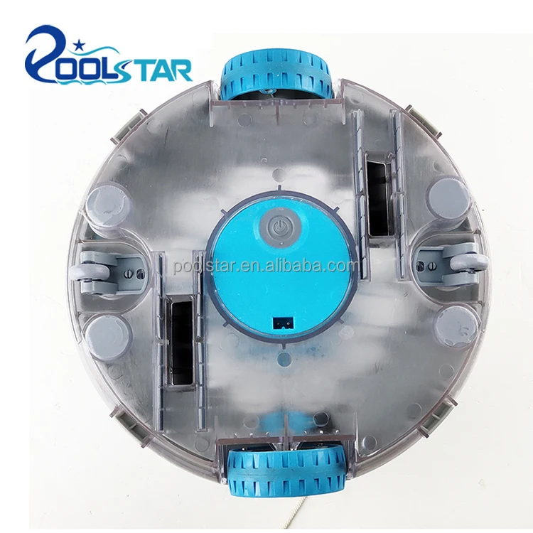 IPX8 무선 로봇 풀 클리너 강력한 흡입 및 자동 기능 ABS 소재 성인 수영장 액세서리 방수