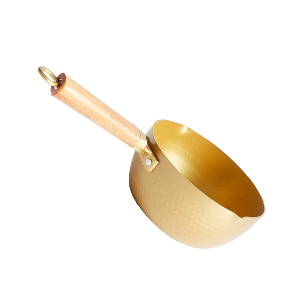 

Japanese Style Milk Pan Household Milk Pan Sauce Pan without Lid Non-stick Milk Pan Cooking Container