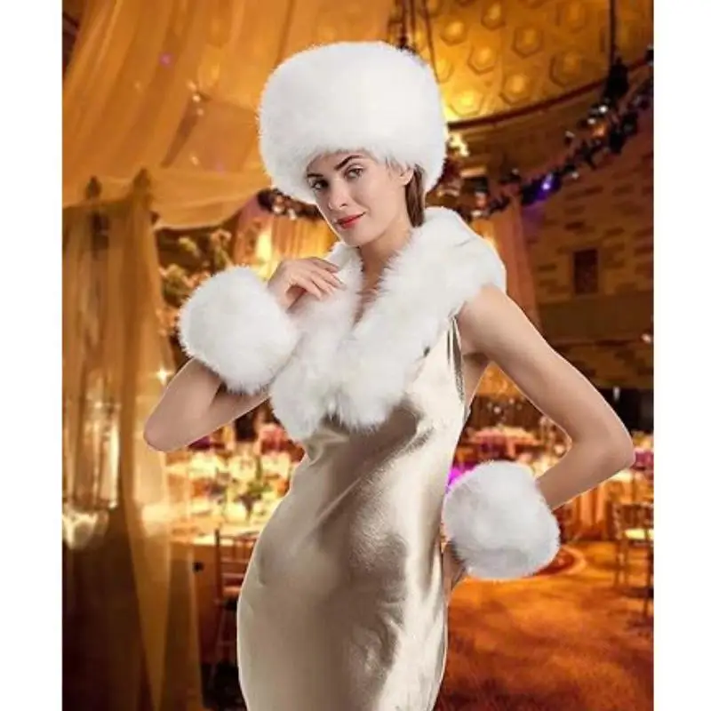 Deuxieme Classe Fluffy Arm Warmer ベージュ CUSTOM: Solid Color Fur