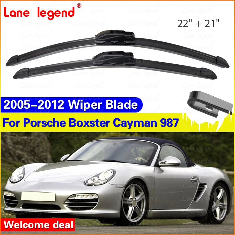 

For Porsche Boxster Cayman 987 987C 2005 2006 2007 2008 2009 2010 2011 2012 Accessories Car Front Windscreen Wiper Blades Cutter