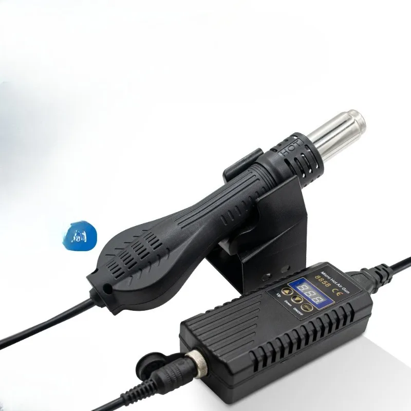 Industrial Grade Portable Heat Gun High Power Digital Temperature Control Electronic Components Repair Baking Gun Welding Gun