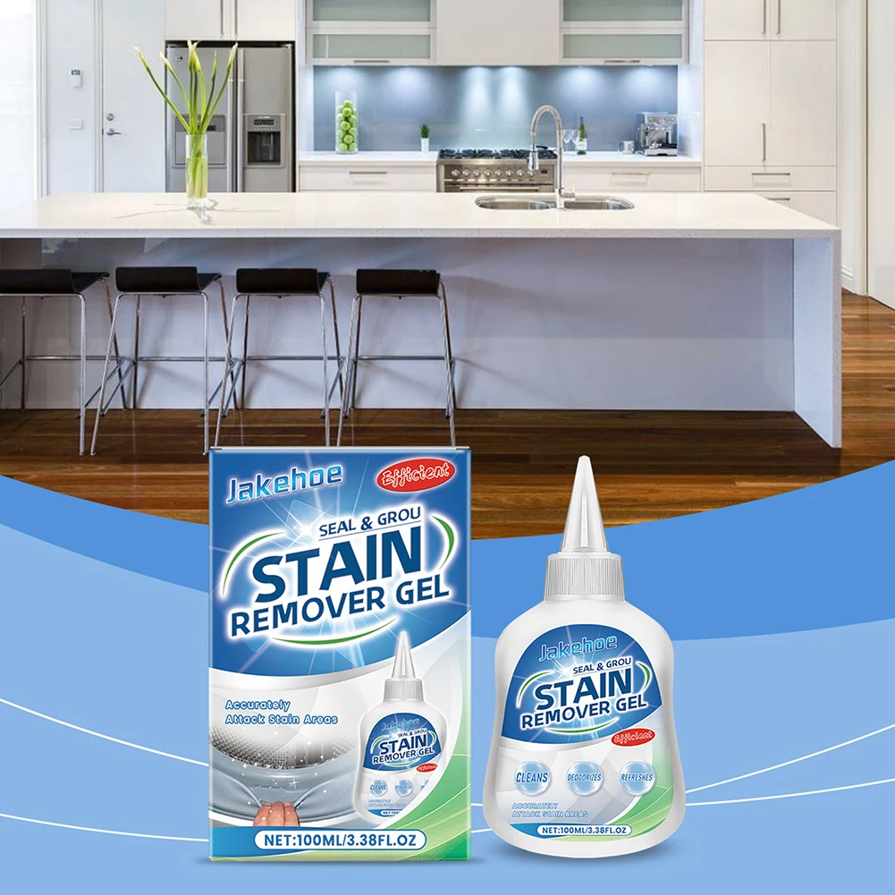 Household Multi-Purpose Cleaning Gel For Kitchen Stains Powerful Grease Remover Gel For Household Appliances