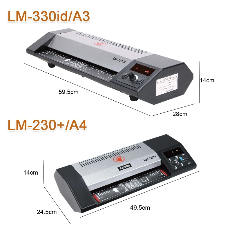 Dual-purpose Large A3 Automatic Hot and Cold Laminating Machine