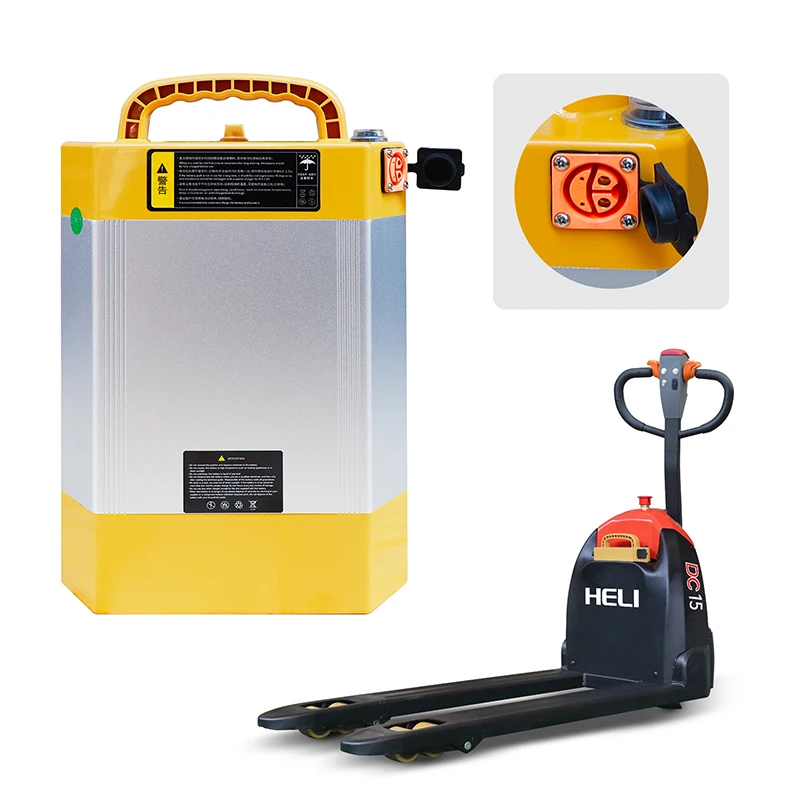 

Orange 24Volt 28Ah Lithium Battery for Heli/ Jiali CBD15J-LI2 CBD18J-Li2 Electric Pallet Jack