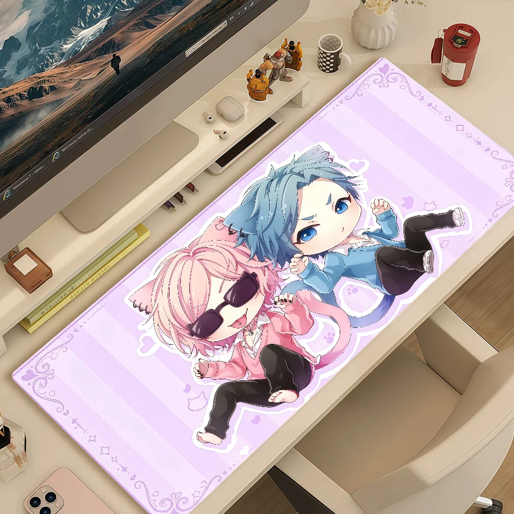 Mouse Pad MousePad Non-slip Lockedge Y-Yarichin Office Student Gaming Thickened Large Writing Pad Club Anime Cushion