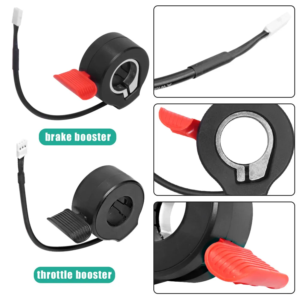 Scooter elettrico Finger Throttle Booster Hall Sensor Scooter elettrico acceleratore Grip Finger Brake Booster accessori per biciclette