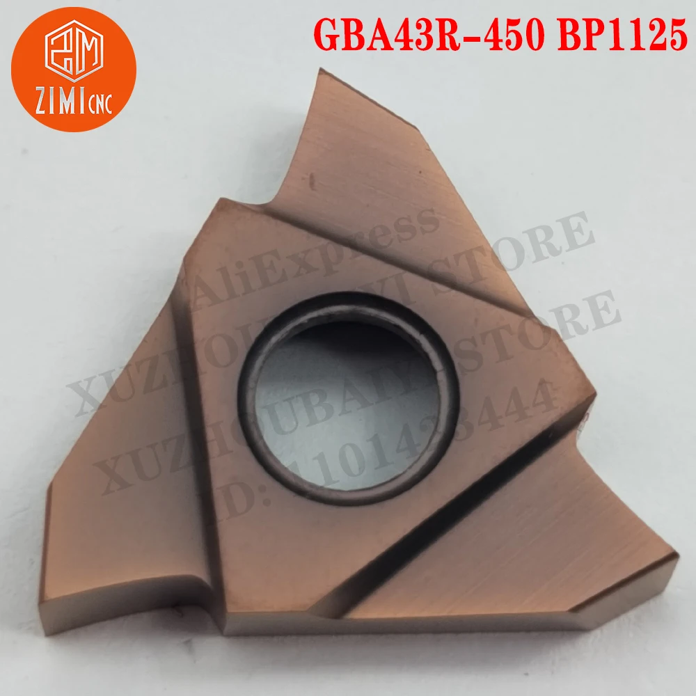 GBA43R-450 BP1125 herramientas de torneado herramientas de torno insertos de carburo insertos de ranura poco profunda herramientas CNC máquina de herramienta de corte de torno de metal