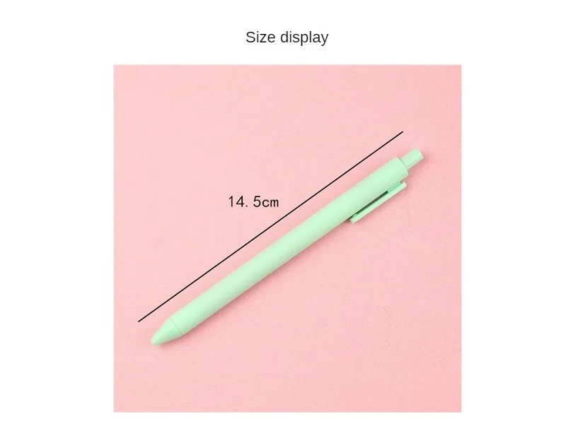 10 Teile/satz Kawaii Candy Farbige Gel Stift Kreative Macron Farbe Serie Student Schreiben Schule Bürobedarf Schreibwaren – Detail 7