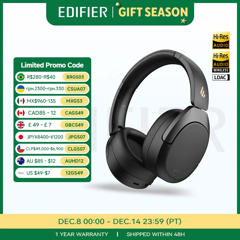 Edifier W830NB Wireless Headphones