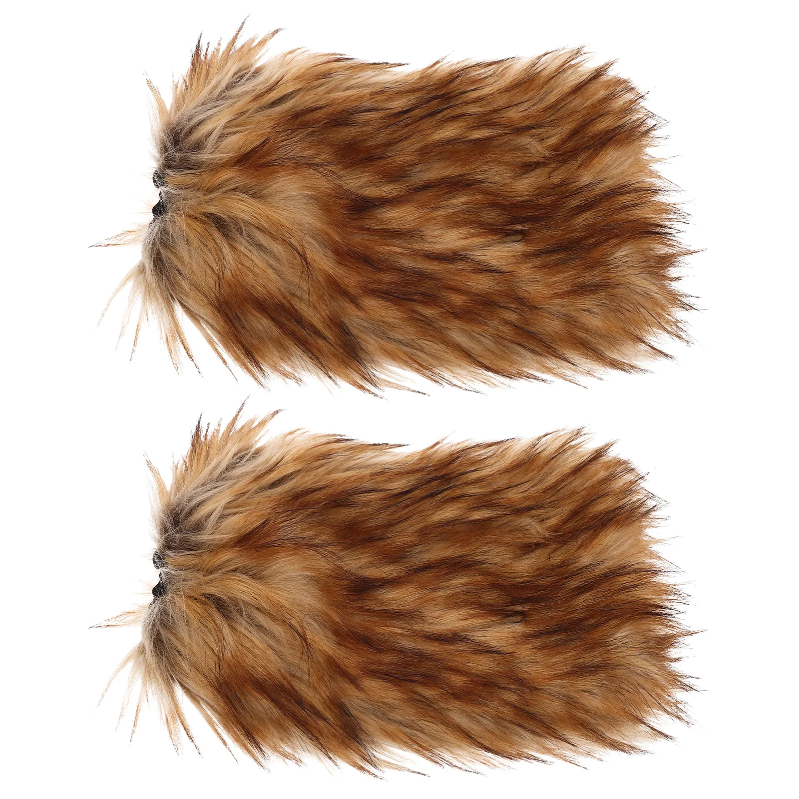 1 ペアバイキングブラウンフェイク人工レッグウォーマー中世コスチュームウォーマー男性女性バイキングブーツアクセサリーハロウィン