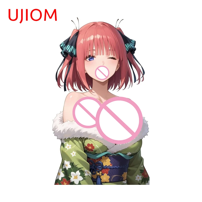 UJIOM Nakano Nino Hardcore Wall Sticker Window Trunk Casa Personality Girl Room Baby Room Decal For Sofa Wall Windows Decor