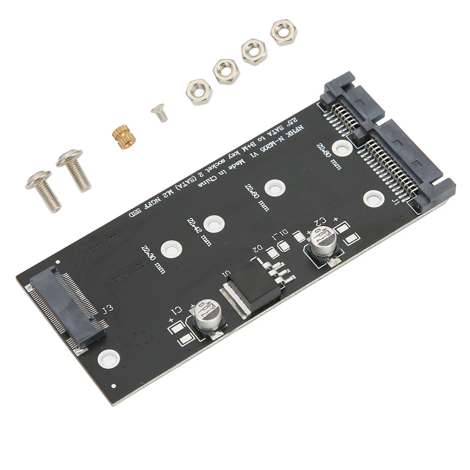 M.2 To  Converter Adapter SSD To  Adapter Card Practical Efficient Fast  Speed Plug and Play for Computer