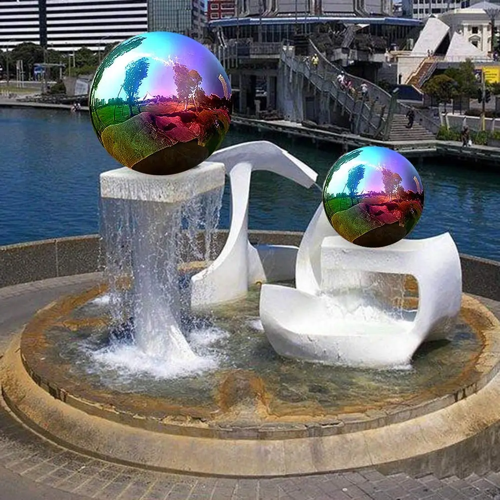 Giant Charming Advertising Inflatable Mirror Ball Large Outdoor Ball Reflective Garden Sphere for Event Home Garden Decoration