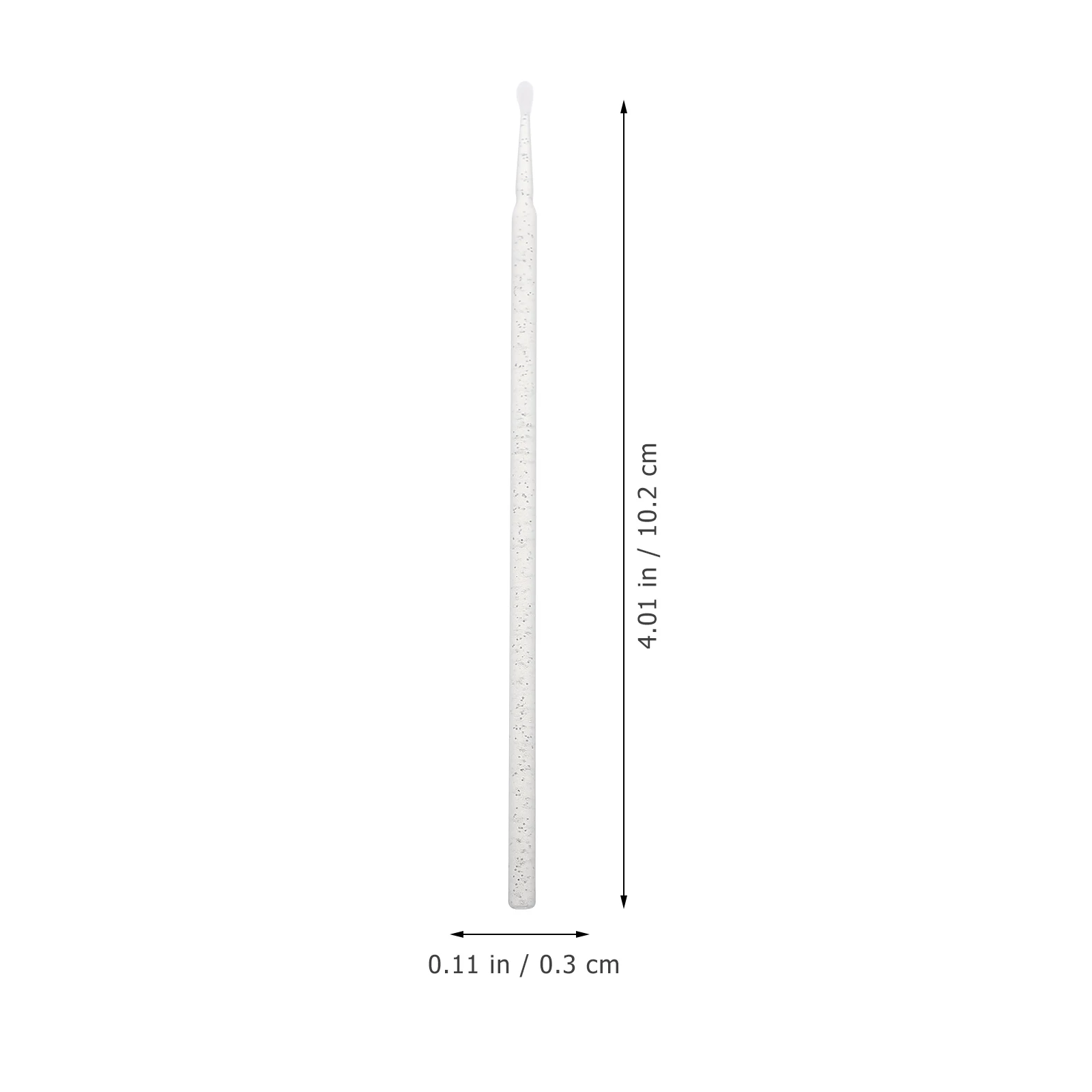 

200pcs Cleaning Rods Cotton Swabs Eyelash Tools Yellow Silver Disposable Strips Makeup Removal Nail Art Sanitary