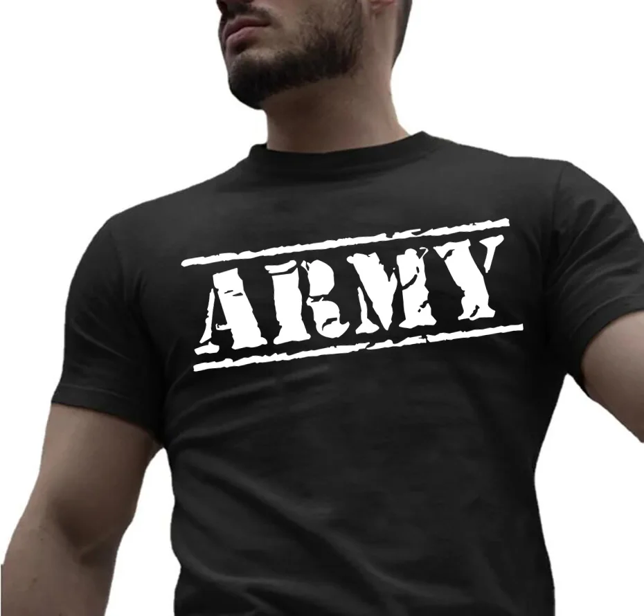 New US American Army Air USAF Marines USMC Military Physical PT T Shirt Men Funny USA Green Berets Special Forces Men\'s T-Shirt