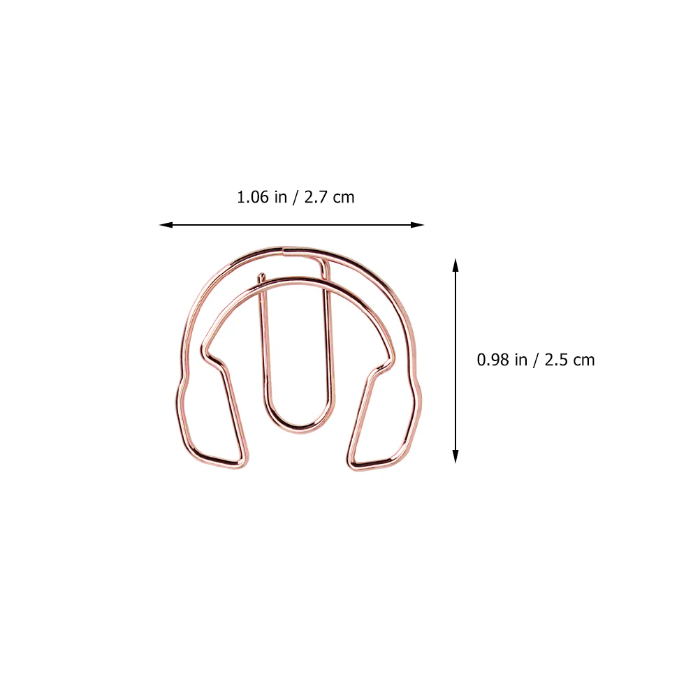 

12 Pcs Metal Musical Notes Paper Clips Creative Instrument Bookmark Office Supplies For Books Documents ganizing Loose