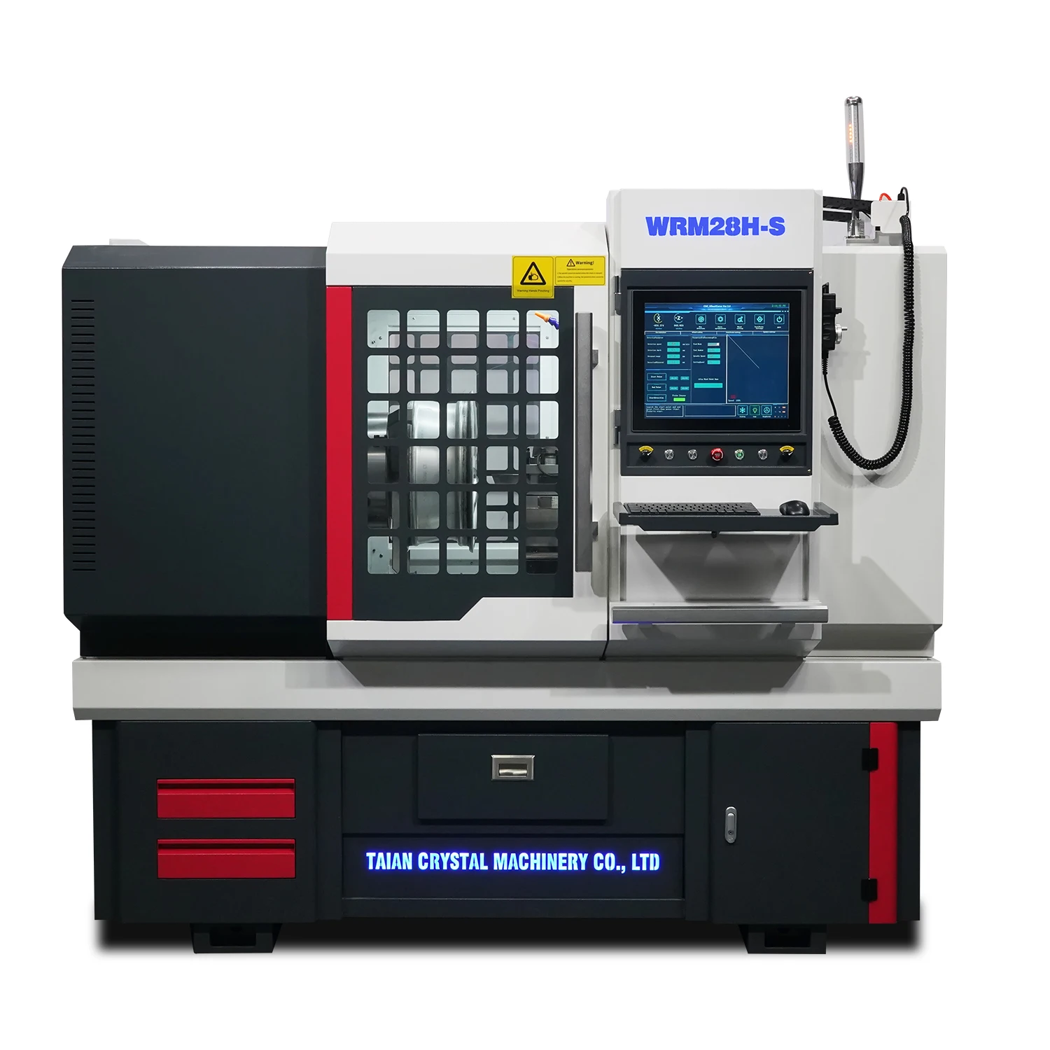 The New Upgrade Horizontal Wheel Repair Machine WRM28H-S Rim Repair Equipment