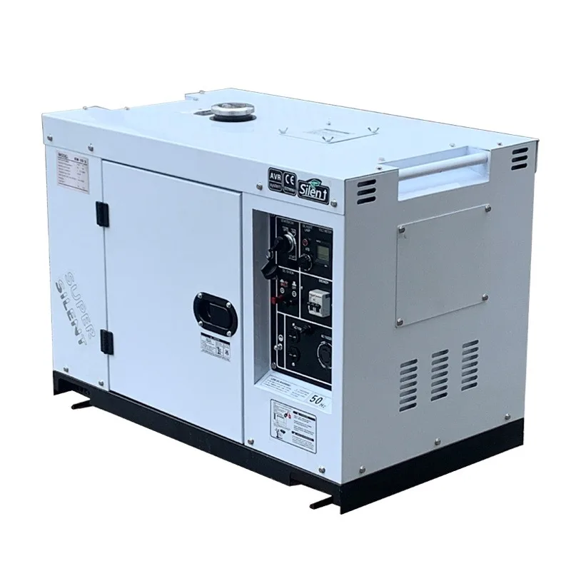 10kva Home Diesel Generator Set Silent Auto Start Small Emergency Backup Generator Industry-Specific Equipment