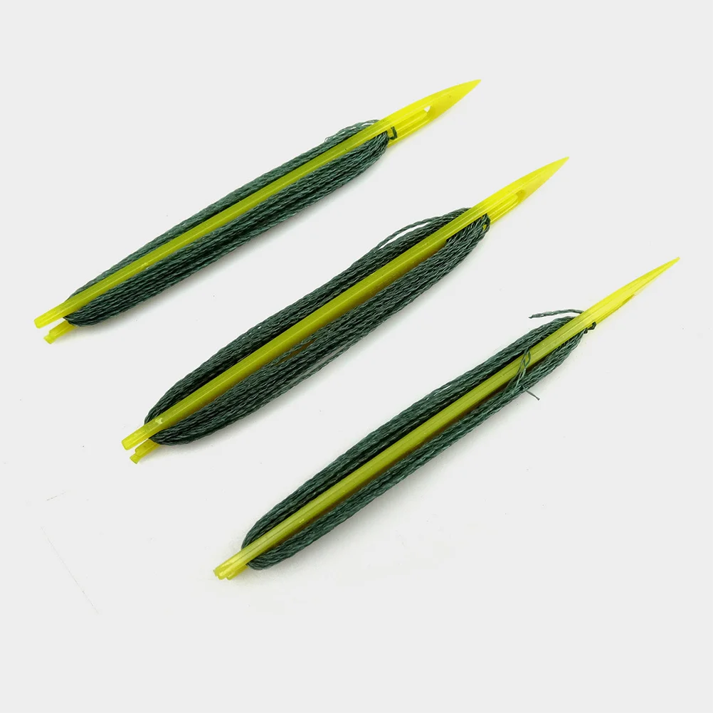 

40Pcs Plastic Netting Needle Shuttle Fishing Net Repair Tool Cast Net Mending Needle Sizes 1 2 3 4 Fishing Tool Kit