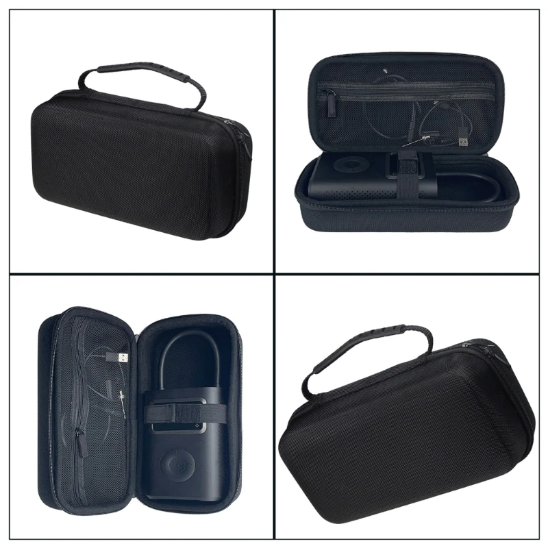 

Tire Inflator Shockproof Pouch Carrying Case Storage Box for Car Air Pumps 2 Air Compressor Storage Bag D2RC