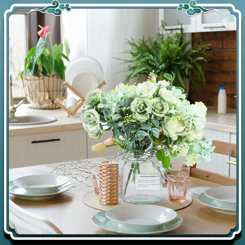 Wire Flower Arranging Tool Stainless Steel Floral Insert Lid Reusable Flower Grid Arranger 4Piece Silver