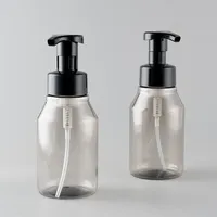 300ml 20pcs Mousse Press Type Pump Head For Children'S Hand Sanitizer Soap Solution Facial Cleansing Foam Bottle Foam Dispenser