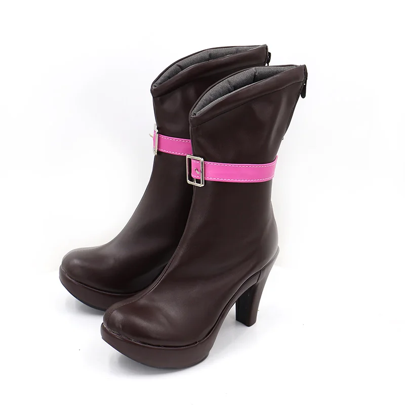Anime Charakter Cavendish Cosplay Kostüm Schuhe handgemachte Kunstleder Stiefel Karneval Party Halloween Stiefel