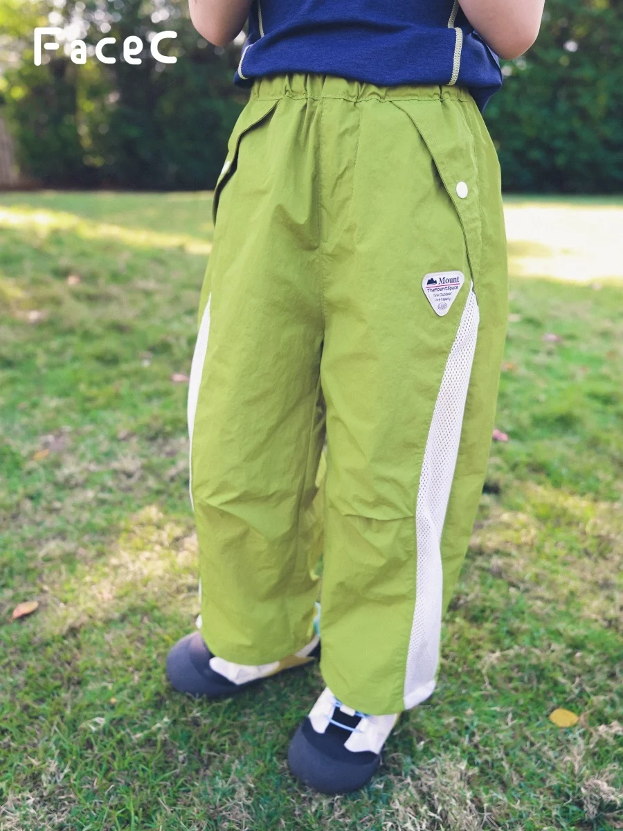 Lightweight Breathable Children's Outdoor Pants Summer Anti-Mosquito Quick-Drying Cool Sensation Pants for Girls And Boys