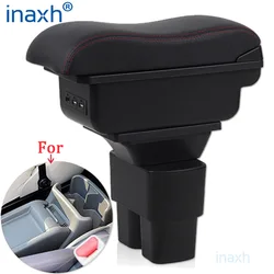 For Nissan NV200 Armrest box Retrofit parts Interior details Car Armrest Storage box Car Accessories USB