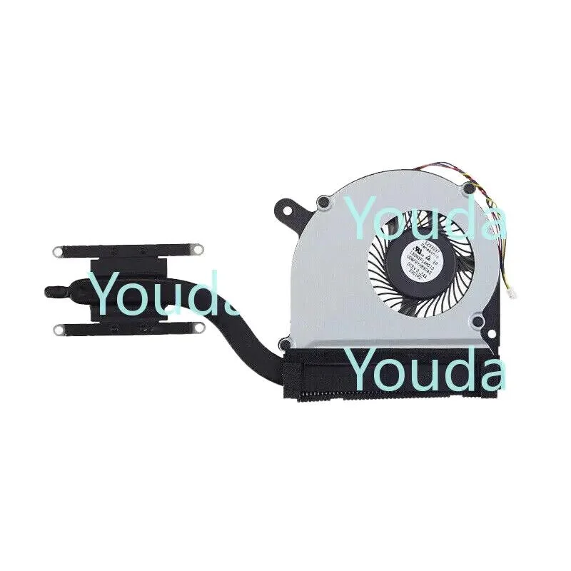 

€ Laptop CPU Heatsink Cooling Fan UDQFRYH89DAS 4Pin For ASUS S300C S300CA =/