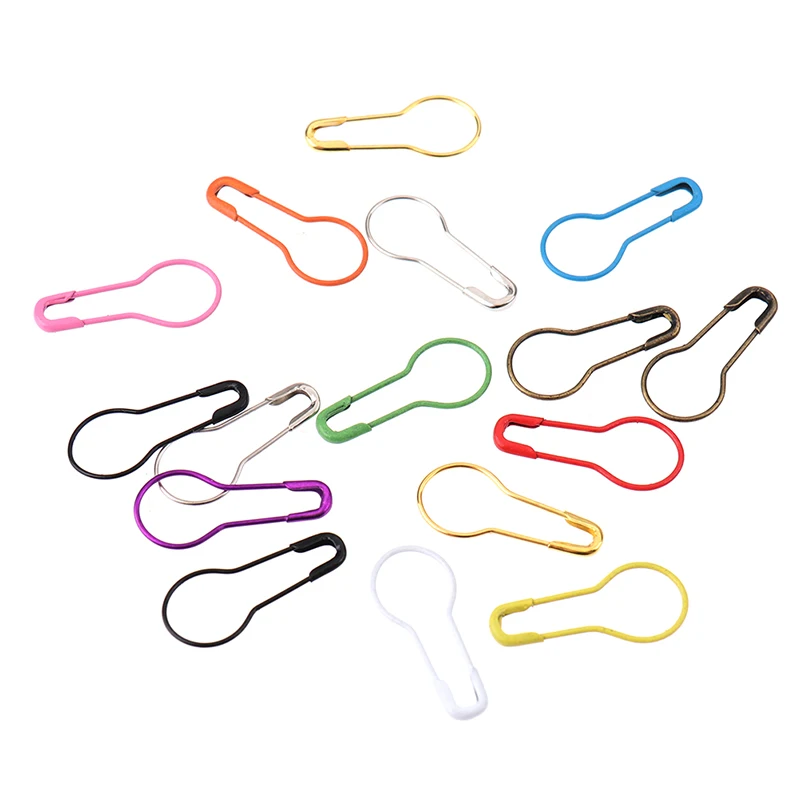 100Pcs Needle Clip Knitting Craft Stitch Crochet Tool Clothing tag pin Markers