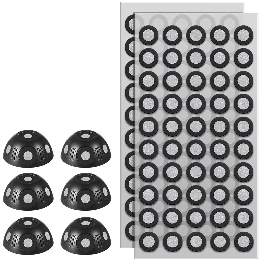 6 Pcs Multi-Angle Marker Set 6 Sided 100 Point 3D Scanner 6Mm Dot Scanning Scanner Turntable ,For 3D Scanning
