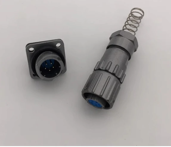ปลั๊ก SOCKET FQ14-5 Core FQ14-5ZJ/5TK ประเภทหัวเข็มขัดกันน้ํา Connector เปิด 14 มม.