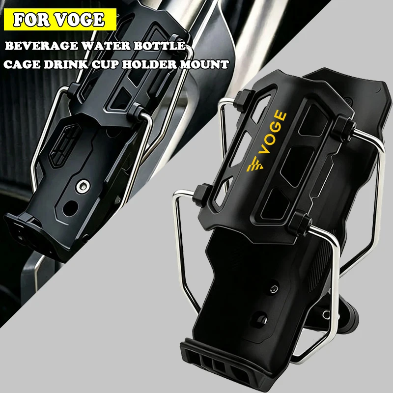 Cup Holder Mount Water Bottle Cage Drink For Voge Sr4 Max 500R/AC/DS 300AC/R 650 DS 300 Rally 250 RR 525Dsx DS625X DS800X 900X