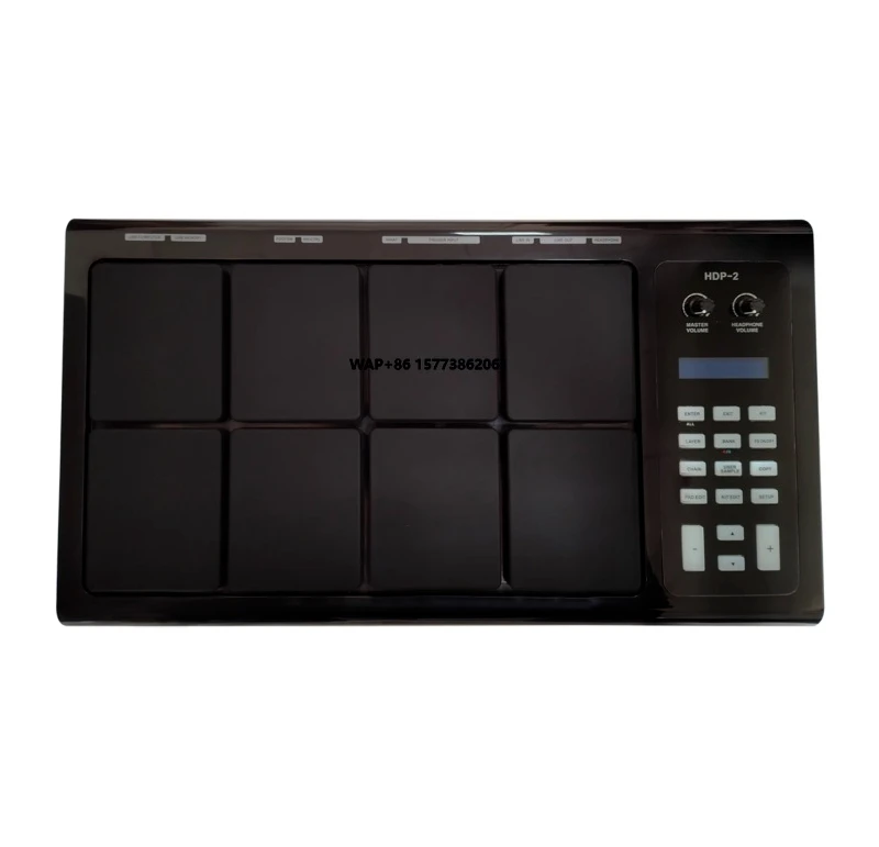 HDP-2 Black Color Without Metal Stand 8 Pads Professional Octapad Percussion Instruments