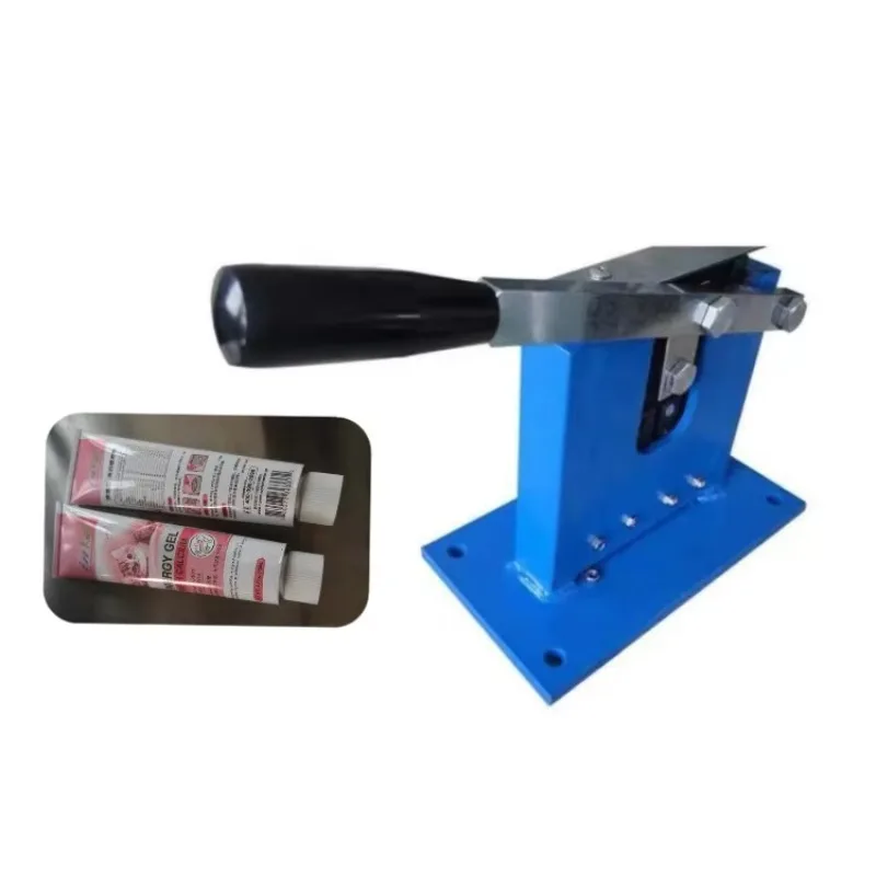 Manual Aluminum Tube Sealing Machine Hand Press Crimper For Toothpaste Cosmetic Ointment Gel Tube Folding Capping Equipment