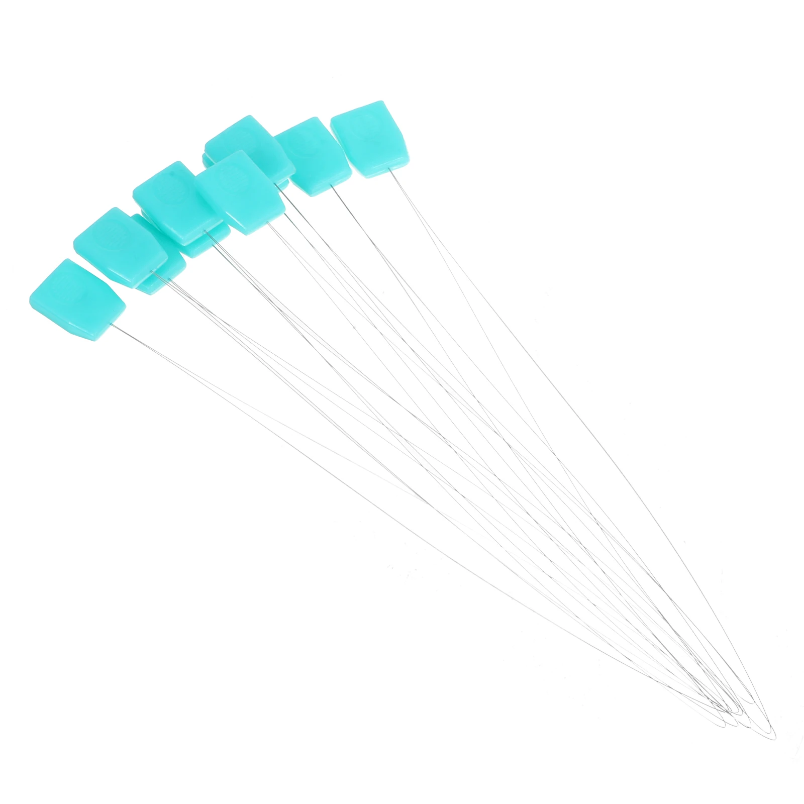 

10 PCS Threader Embroidery Cross Stitch Threaders Embroidered Floss Punch Needle Tool