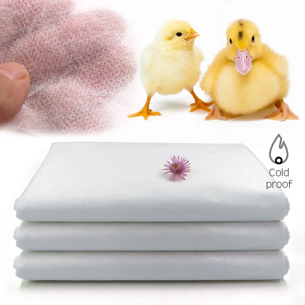 Poultry Winter Anti-freeze Net Farm Warmth Protecter Cover Non-Woven Fabric Chicken Duck Feeding Thermal Insulation Cover Cloth